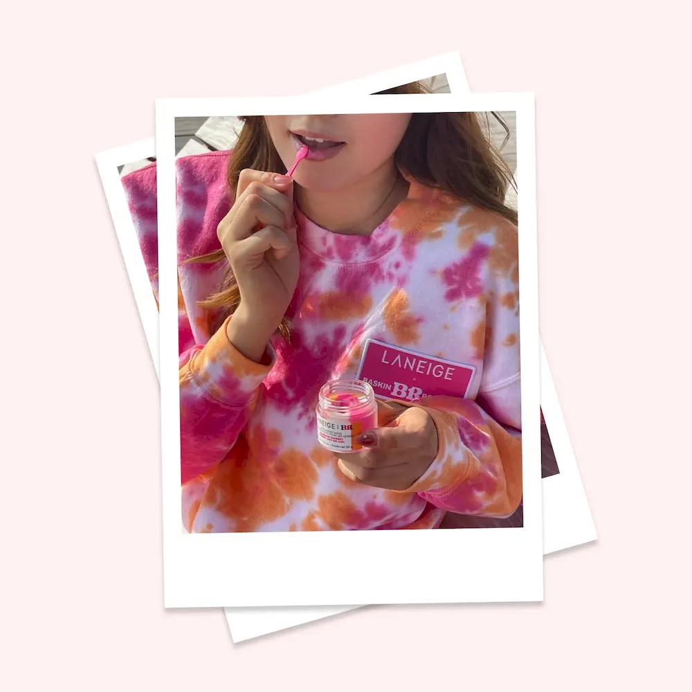 LANEIGE x Baskin-Robbins™ Tie-Dye Crewneck - Image 7